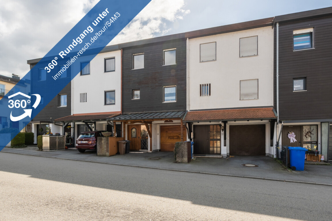 Passau / Innstadt - Familienfreundliches Reihenmittelhaus mit Garten und Wintergarten in Passau-Innstadt