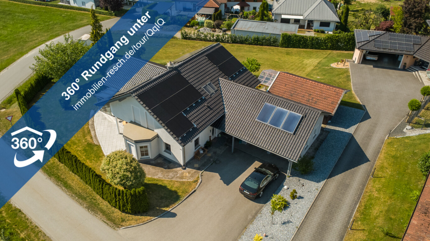 Witzmannsberg - Tittling-Witzmannsberg: Exklusives Einfamilienhaus auf ca. 2.000 m² Grundstück in Tittling