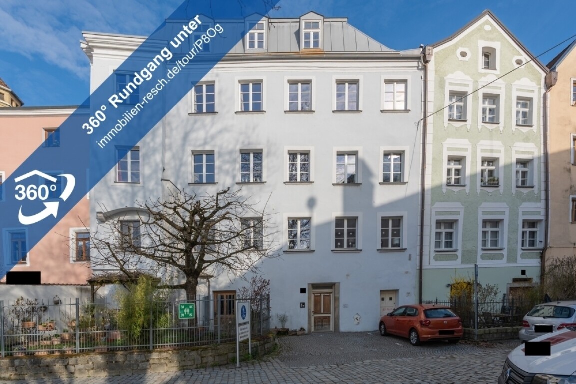 Komplette Etage in historischem Altbau an der Ortspitze- Zwei Eigentumswohnungen mit freiem Innblick