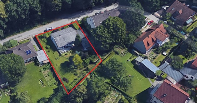 Grundstück - 822 m² Grund in München-Allach bebaut mit Altbestand