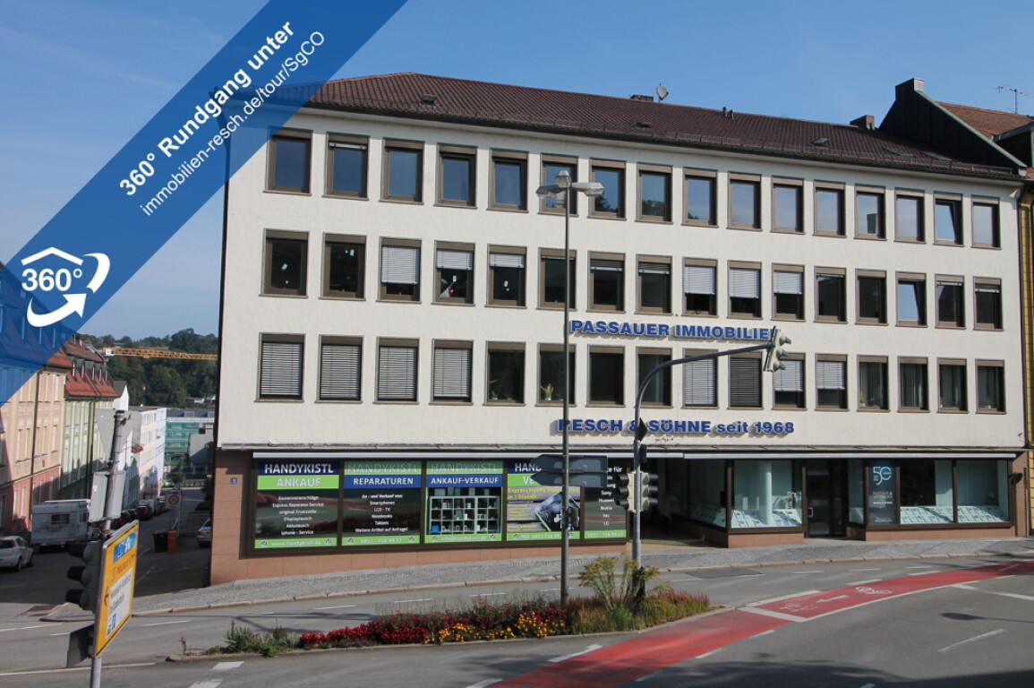 Passau - TOPP LAGE NÄHE UNI | Neuwertiges 1-Zimmer-Appartement mit Duschbad und EBK