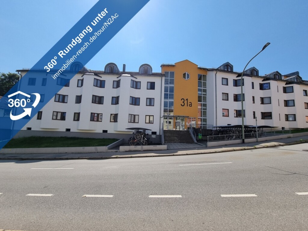 Passau - Beziehbares Studentenappartement! in ruhiger Stadtlage – nur 1 km von der Universität entfernt